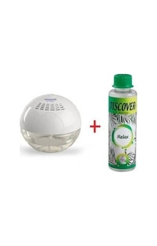 Discover Sihirli Küre Hava Temizleme Makinesi Işıksız + Solüsyon Relax 150 ML Discover Sihirli Küre Hava Temizleme Makinesi Işıksız + Solüsyon Relax 150 ML