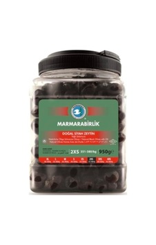 Marmarabirlik Yağlı Salamura 31-380 KB 2XS Siyah Zeytin Cam 950 G