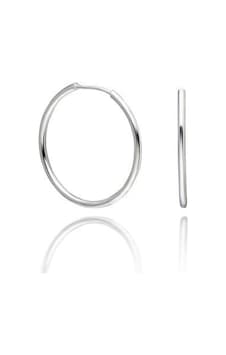 16 Mm Halka Küpe Gümüş Halkalı Gümüş Kadın Küpesi Kupe-424 16 Mm Halka Küpe Gümüş Halkalı Gümüş Kadın Küpesi Kupe-424