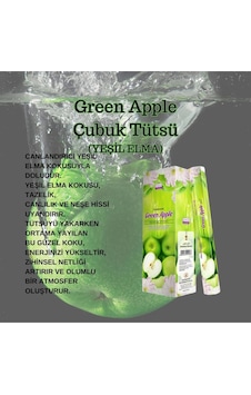 Green Apple Yeşil Elma Tütsü 120 Çubuk Green Apple Yeşil Elma Tütsü 120 Çubuk