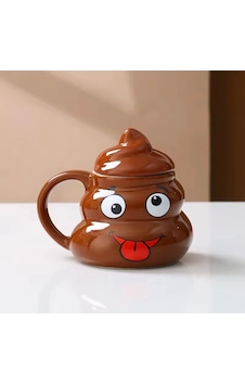 Şakacı Poo Kupa Bardak Renkli Şakacı Poo Kupa Bardak Renkli