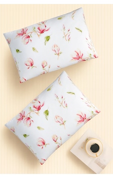 İqon Pattern Ranforce 2 Li Yastık Kılıfı Seti Lilyum Beyaz İqon Pattern Ranforce 2 Li Yastık Kılıfı Seti Lilyum Beyaz