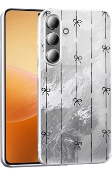 Galaxy Uyumlu S25 Plus Kılıf Desenli Zore Mep Kapak Küçük Fiyonk Galaxy Uyumlu S25 Plus Kılıf Desenli Zore Mep Kapak Küçük Fiyonk