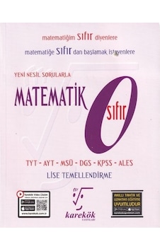 Karekök Yeni Nesil Sorularla Matematik Sıfır Karekök Yeni Nesil Sorularla Matematik Sıfır