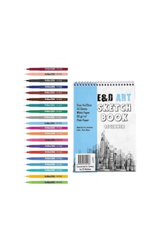 E&d Art Beginner Sketch Book + Artline 200 20'li Set E&d Art Beginner Sketch Book + Artline 200 20'li Set