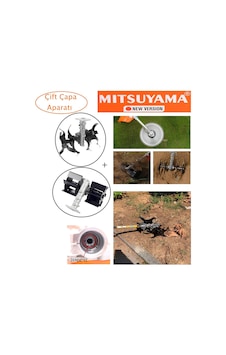 Mitsuyama KOBA002 Paletli Çapa + Akrep Çapa - 26MM 9 Diş Çift Çapa Aparatı Mitsuyama KOBA002 Paletli Çapa + Akrep Çapa - 26MM 9 Diş Çift Çapa Aparatı