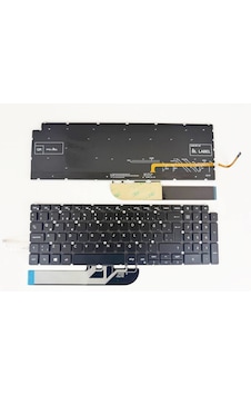 Dell İnspiron 7590 7591 7500 7501 7506 İle Uyumlu Notebook Klavye - Siyah - Tr - Işıklı Dell İnspiron 7590 7591 7500 7501 7506 İle Uyumlu Notebook Klavye - Siyah - Tr - Işıklı