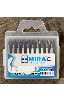 Mrc Pz2 Yıldız Bits Uç Mıknatıslı Kalın Yıldız Uç Pz2 Vida Sıkma Ucu 50mm