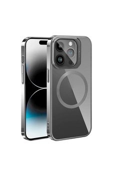 Apple Uyumlu iPhone 15 Pro Max Kılıf M-safe Şarj Özellikli Standlı Zore Klon Kapak Apple Uyumlu iPhone 15 Pro Max Kılıf M-safe Şarj Özellikli Standlı Zore Klon Kapak