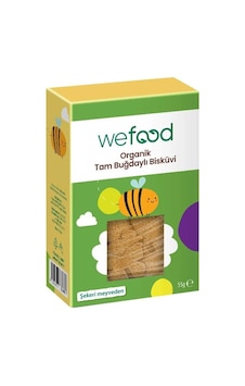 Wefood Organik Kids Tam Buğdaylı Bisküvi 55 Gr Wefood Organik Kids Tam Buğdaylı Bisküvi 55 Gr