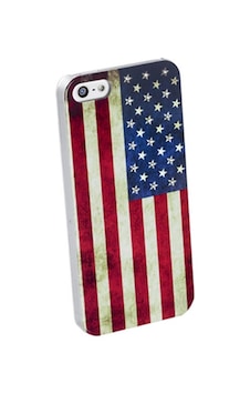 Apple Uyumlu iPhone Cellular Line Se 5s 5 İle Swarovski Usa Desenli Kılıf Swkusa5