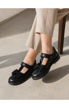 Rks Shoes Kız Çocuk Siyah Günlük Ayakkabı Model 5