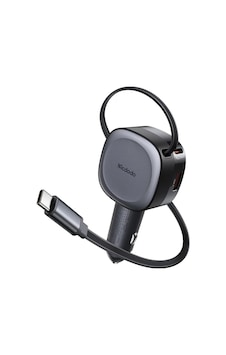 Mcdodo Cc-1560 Freego Serisi 75w Geri Çekilebilir Kablolu Araç İçi Çak
