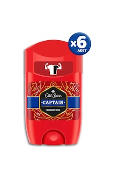 Old Spice Captain Erkek Stick Deodorant 6 x 50 ML Old Spice Captain Erkek Stick Deodorant 6 x 50 ML