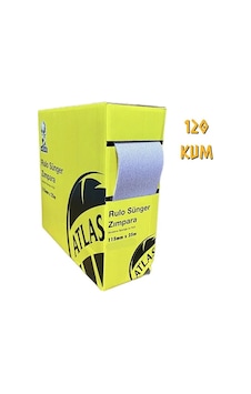 Atlas Rulo Soft Sünger Zımpara 115 Mm. - 1 Mt. 180 Kum