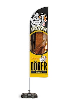 Döner Sarı Temalı Tek Yelken Bayrak 1 Sarı Döner Sarı Temalı Tek Yelken Bayrak 1 Sarı