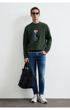 Lufian Mıles Erkek Sweatshirt Yeşil Yeşil 112030201100600 Lufian Mıles Erkek Sweatshirt Yeşil Yeşil 112030201100600