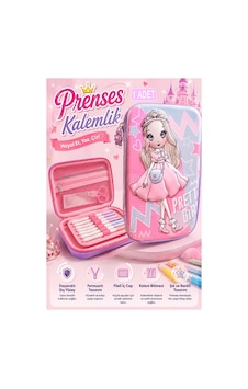 Prenses Kabartmalı Bölmeli Kalemlik 1 Adet P-5984 Kız Çocuk Okul Kalem Kutusu 3 Boyutlu Fermuarlı Hediyelik Pembe Prenses Kabartmalı Bölmeli Kalemlik 1 Adet P-5984 Kız Çocuk Okul Kalem Kutusu 3 Boyutlu Fermuarlı Hediyelik Pembe