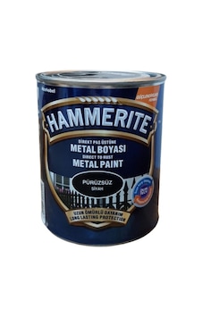 Marshall Hammerıte Metal Boyası Pürüzsüz 0,75 Lt Siyah Marshall Hammerıte Metal Boyası Pürüzsüz 0,75 Lt Siyah