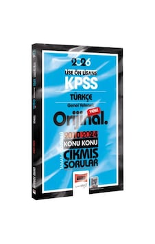 Kpss Lise Önlisans Türkçe 2010-2024 Çıkmış Sorular Kpss Lise Önlisans Türkçe 2010-2024 Çıkmış Sorular