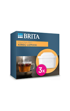 Brita Maxtra Pro Kireç Uzmanı Su Filtresi 3'lü - 2 Adet Tarı Brita Maxtra Pro Kireç Uzmanı Su Filtresi 3'lü - 2 Adet Tarı