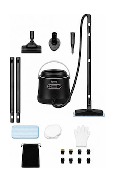 St2 Steamy Ultra Çok Fonksiyonlu Buharlı Temizleyici 2600w 3.5l Su Tankı 4 Bar Basınç