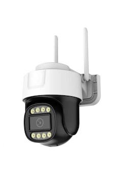 3mp Wıfı Poe Ptz Ip Kamera 12v Dc Ses Hoparlör New