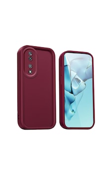 Fibaks Honor 90 Uyumlu Uyumlu Kılıf Kamera Korumalı Yumuşak Dokulu Darbe Emici Bordo Silikon Kapak Fibaks Honor 90 Uyumlu Uyumlu Kılıf Kamera Korumalı Yumuşak Dokulu Darbe Emici Bordo Silikon Kapak