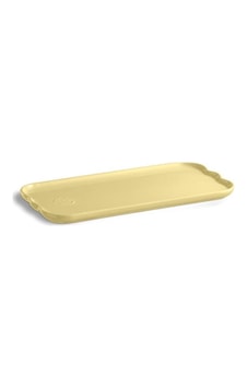 Emile Henry Madeleine Servis Tabağı 2 X 15 X 31,5 Cm Tereyağı Sarısı / Vanille Sarı Emile Henry Madeleine Servis Tabağı 2 X 15 X 31,5 Cm Tereyağı Sarısı / Vanille Sarı