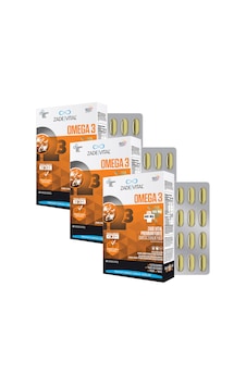 Zade Vital Omega 3 Forte 3 Kutu 120 Kapsül Zade Vital Omega 3 Forte 3 Kutu 120 Kapsül