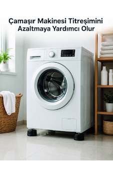 Çamaşır Makinesi İçin 4 Adet Kauçuk Ayak Pedi Sarı Çamaşır Makinesi İçin 4 Adet Kauçuk Ayak Pedi Sarı
