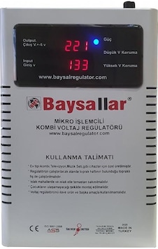 Baysallar 0.5Kva Kombi Regülatör Baysallar 0.5Kva Kombi Regülatör