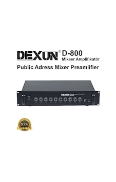 Dexun D-800 Mikser Amplifikatör Dexun D-800 Mikser Amplifikatör