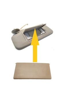 Opel Insignia A Güneşlik Makyaj Aynası Kapağı Bej