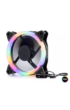Hadron 12 Cm. Ring Led Rgb Renkli Sessiz Işıklı Kasa Fanı Hadron 12 Cm. Ring Led Rgb Renkli Sessiz Işıklı Kasa Fanı