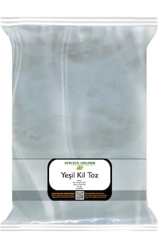 Zencefil Organik Toz Yeşil Kil 500 G