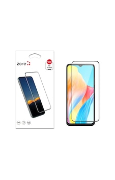 Zore Oppo A38 Uyumlu Kenarları Kırılmaya Dayanıklı Cam Ekran Koruyucu Zore Oppo A38 Uyumlu Kenarları Kırılmaya Dayanıklı Cam Ekran Koruyucu