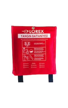 Lorex Lr-Fb1010C 11.169 Çantalı Yangın Söndürme Battaniyesi 100 x 100