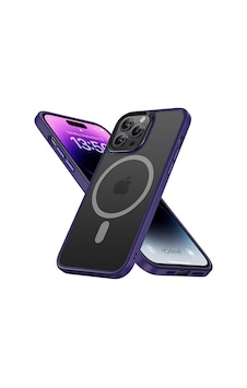 Novstrap Apple Uyumlu iPhone 14 Pro Max Magsafe Kılıf 6.7 Derin Mor Shockproof Kamera Korumalı Kapak Mor Novstrap Apple Uyumlu iPhone 14 Pro Max Magsafe Kılıf 6.7 Derin Mor Shockproof Kamera Korumalı Kapak Mor