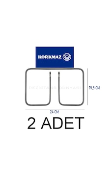 Korkmaz Marka Tost Makine Rezistansı 900w-110v 2adeet
