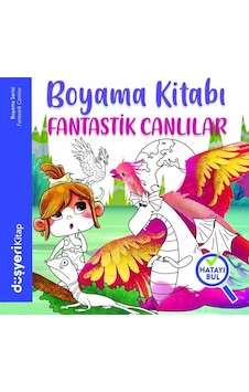 Fantastik Canlılar Boyama Kitabı - Ayşe Şule Bilgiç - Düşyeri Yayınları Fantastik Canlılar Boyama Kitabı - Ayşe Şule Bilgiç - Düşyeri Yayınları