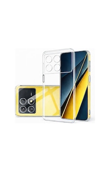 Poco X6 Pro Uyumlu Kılıf Şeffaf Kamera Korumalı 3d Poco X6 Pro Uyumlu Kılıf Şeffaf Kamera Korumalı 3d