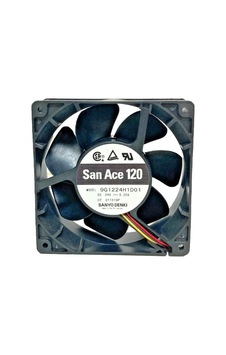 Sanyo Denkı San Ace 120 9g1224h1d01 Dc Soğutma Fanı 24v Dc 120x120x38 Mm - Bilyalı Aksiyel Fan Sanyo Denkı San Ace 120 9g1224h1d01 Dc Soğutma Fanı 24v Dc 120x120x38 Mm - Bilyalı Aksiyel Fan