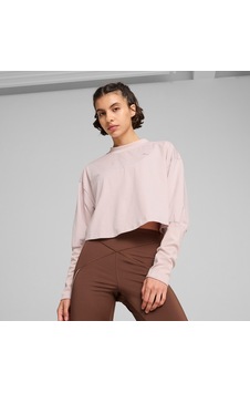 Puma Studio Cloudspun Crew Kadın Pembe Sweatshirt525688 Puma Studio Cloudspun Crew Kadın Pembe Sweatshirt525688