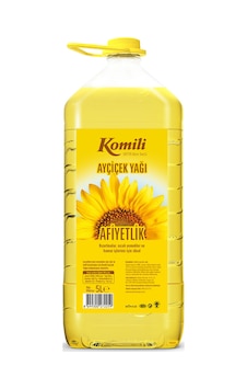 Komili Ayçiçek Yağı Dar Kapak Pet 5 L Komili Ayçiçek Yağı Dar Kapak Pet 5 L