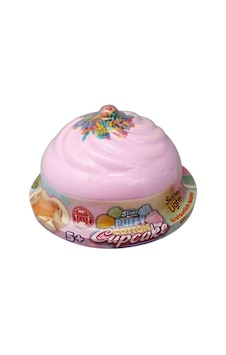 Slimy Puffy Coton Cupecake Slime 22 gr. - Pembe
