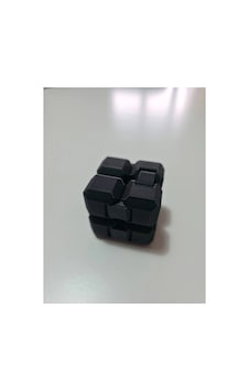 Oyuncak Küp - Sonsuz Dönüş Küpü - Sitres Hareketli Küpü Siyah