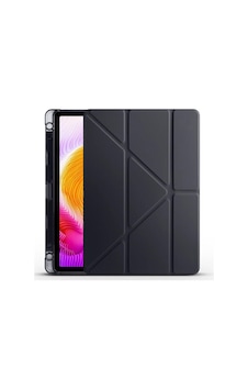 Aksesuarcim Xiaomi Pad Se İle Uyumlu Kılıf Silikon Yumuşak Kalem Bölmeli Esnek 4 Farklı Stand Olabilen Tablet Kılıfı Siyah Sku: Zeusb0fhj8tch4 Arka Kapak
