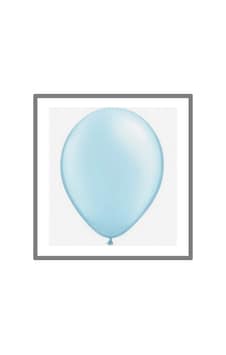 Balon Açık Mavi Balon - 10 Adet Çok Renkli Balon Açık Mavi Balon - 10 Adet Çok Renkli