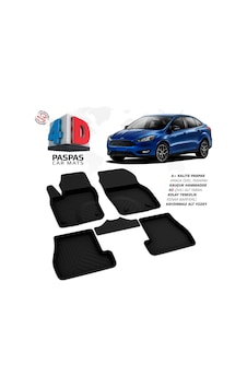 Ford Focus 3 Makyajlı Sd 4d Araca Özel Havuzlu Kauçuk Paspas 2015-2018